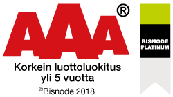 Korkein AAA luottoluokitus